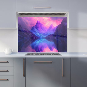 Elena Sable: 00050 Premium Glass Kitchen Splashback W900mm x H650mm