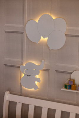 Elephant & Balloon Kid's Night Light