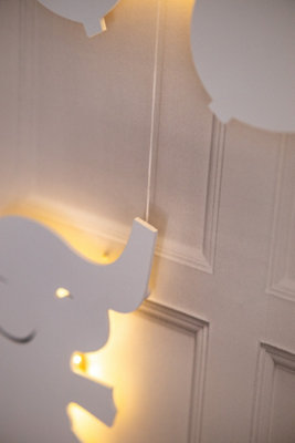 Elephant & Balloon Kid's Night Light - 4