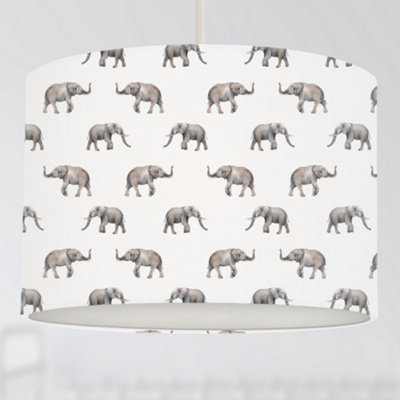 Elephant Ceiling Lampshade 25cm x 19cm DIY at B Q