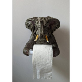 Elephant Toilet Roll Holder Wall Mounted Toilet Tissue Paper Dispenser Holder Children's Bathroom Decor