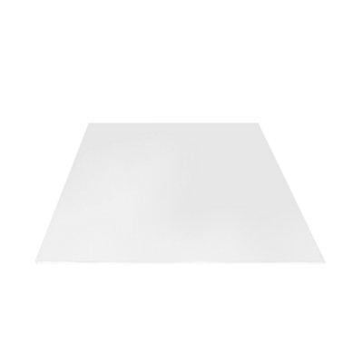 Elevate Easycare White Ceiling Tiles 600 x 600mm with Square Edge DIY