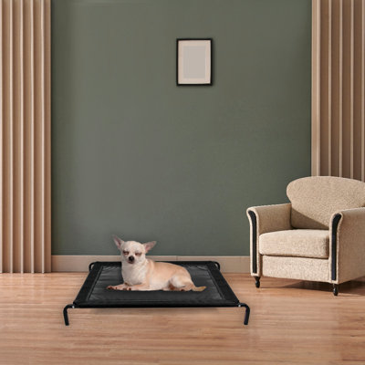Elevated Dog Bed Pet Cat Mesh Camping Cot Indoor Outdoor Waterproof Small DIY at B Q