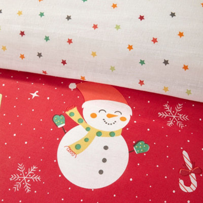 Elf & Santa Christmas Duvet Cover Set