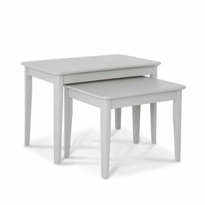 Elgin Grey Set of 2 Nest of Tables - By Roseland Furniture