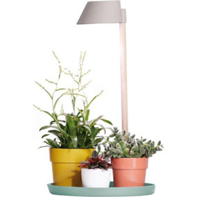 Elho 25cm LED Plant Light Care Accessory - Glacier Grey