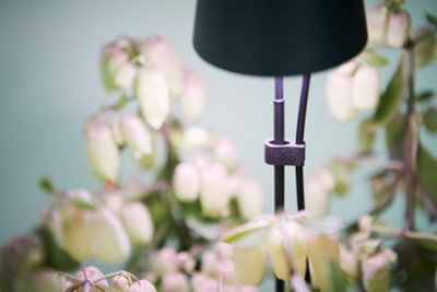 Elho 36cm LED Leaf Light Care Accessory - Living Black