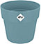 Elho B.for Original Round 16cm Dove Blue Recycled Plastic Plant Pot