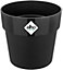 Elho B.for Original Round 18cm Living Black Recycled Plastic Plant Pot