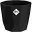 Elho B.for Rock 18cm Living Black Recycled Plastic Plant Pot