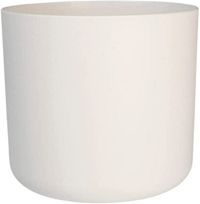 Elho B.for Soft Round 25cm Plastic Plant Pot in White
