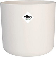 Elho B.for Soft Round 30cm Plastic Plant Pot in White