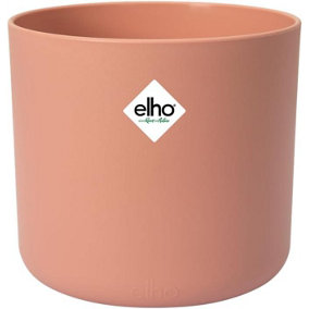 Elho B.for Soft Round Delicate Pink 14cm Recycled Plastic Plant Pot