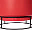Elho B.for Studio Bowl 30cm Brilliant Red on Stand Recycled Plastic Plant Pot