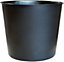 Elho Brussels Diamond High Easy Insert 27cm Plastic Plant Pot in Living Black