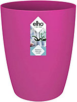 Elho Brussels Orchid High 12.5cm Plastic Plant Pot in Cherry Red