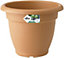 Elho Green Basics Campana 40cm Plastic Plant Pot in Mild Terra