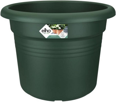 Plant pot Elho Greenville Black Plastic Circular Ø 40 cm Ø 39 x 36,8 cm main image 0