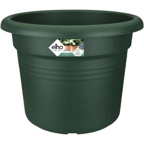 Elho Green Basics Cilinder 40cm Leaf Green Recycled Plastic Plant Pot