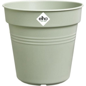 Elho Green Basics Grow Pot 40cm Stone Green Recycled Plastic Plant Pot