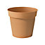 Elho Green Basics Grow Pot Mild Terracotta 40cm Recycled Plastic Plant Pot