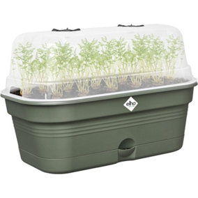 Elho Green Basics Large All in 1  Recycled Plastic Grow Tray Leaf Green