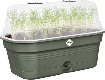 Elho Green Basics Medium All in 1  Recycled Plastic Grow Tray Leaf Green