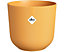 Elho Jazz Round 14cm Amber Yellow Recycled Plastic Plant Pot