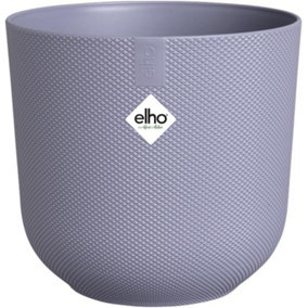 Elho Jazz Round 14cm Lavendar Lilac Recycled Plastic Plant Pot