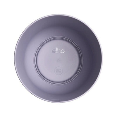 Elho Jazz Round 19cm Lavendar Lilac Recycled Plastic Plant Pot - 3