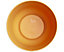 Elho Jazz Round 23cm Amber Yellow Recycled Plastic Plant Pot
