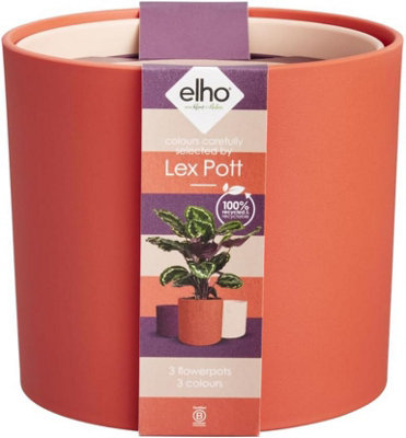 Plant pot Elho Red Plastic Circular