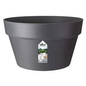 Elho Loft Urban Bowl 35cm Anthracite Recycled Plastic Plant Pot