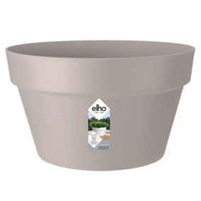 Elho Loft Urban Bowl 35cm Grey/Warm Grey Recycled Plastic Plant Pot