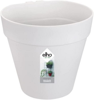 Plant pot Elho Ø 29,5 cm Anthracite polypropylene Plastic Squared main image 0
