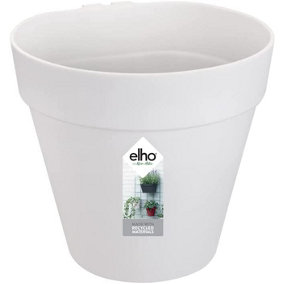 Elho Loft Urban Green Wall Single 15cm Plastic Plant Pot in White