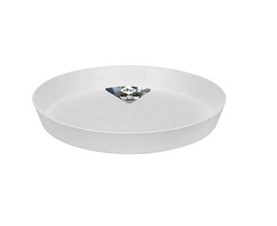 Elho Loft Urban Saucer Round 41cm for Plastic Plant Pot in White