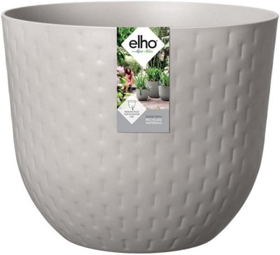 elho Pebble Grey Fuente Grains Round Planter 47cm (Dia)