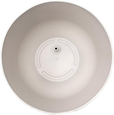 elho Pebble Grey Fuente Grains Round Planter 47cm (Dia) - 4
