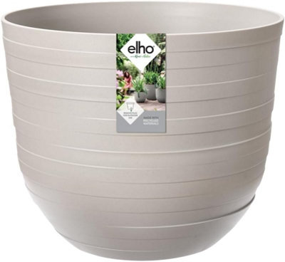 elho Pebble Grey Fuente Rings Round Planter 38cm (Dia)