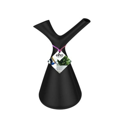 Elho Plunge Watering Can - Watering Can for Indoor - 15.0 x H 29.5 cm -Living Black