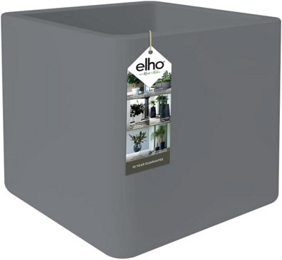 elho Pure Soft Brick 40 - Planter - Concrete - Indoor/outdoor - 39 x H 39 - Made with recycled materials