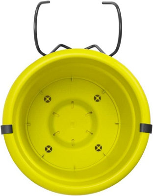 Elho Recycled Plastic All-in-1 Balcony Pot Holder Lime Green