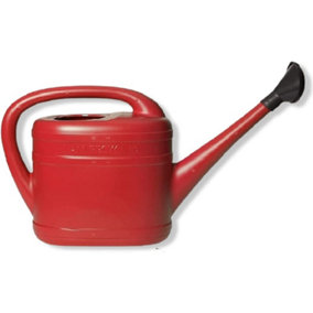 Elho Recycled Plastic Watering Can in Red 5L Capacity