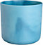 Elho The Ocean Collection 16cm Round Plastic Plant Pot in Atlantic Blue
