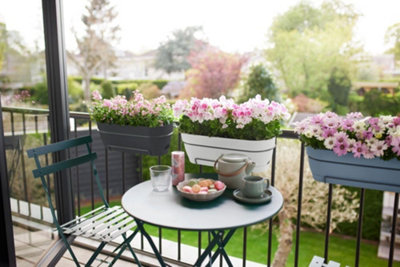 Plant pot Elho Vibia Campana Pink 26 x 39 x 22 cm Ø 40 cm
