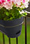 Elho Vibia Campana Recycled Plastic All in 1 Trough Plant Pot 70cm Anthracite