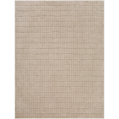ELIANA Our PNW Home x Livabliss Scandi High Pile Light Beige Area Rug 160 x 213 cm