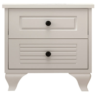 B&q white deals bedside cabinets