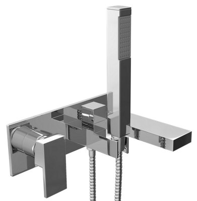 Eliseo Ricci Linea Wall Mounted Bath Shower Mixer Price Comparisons | Compare The Build